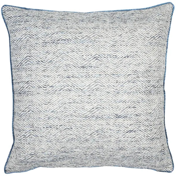 Large Ripple Navy Cushion