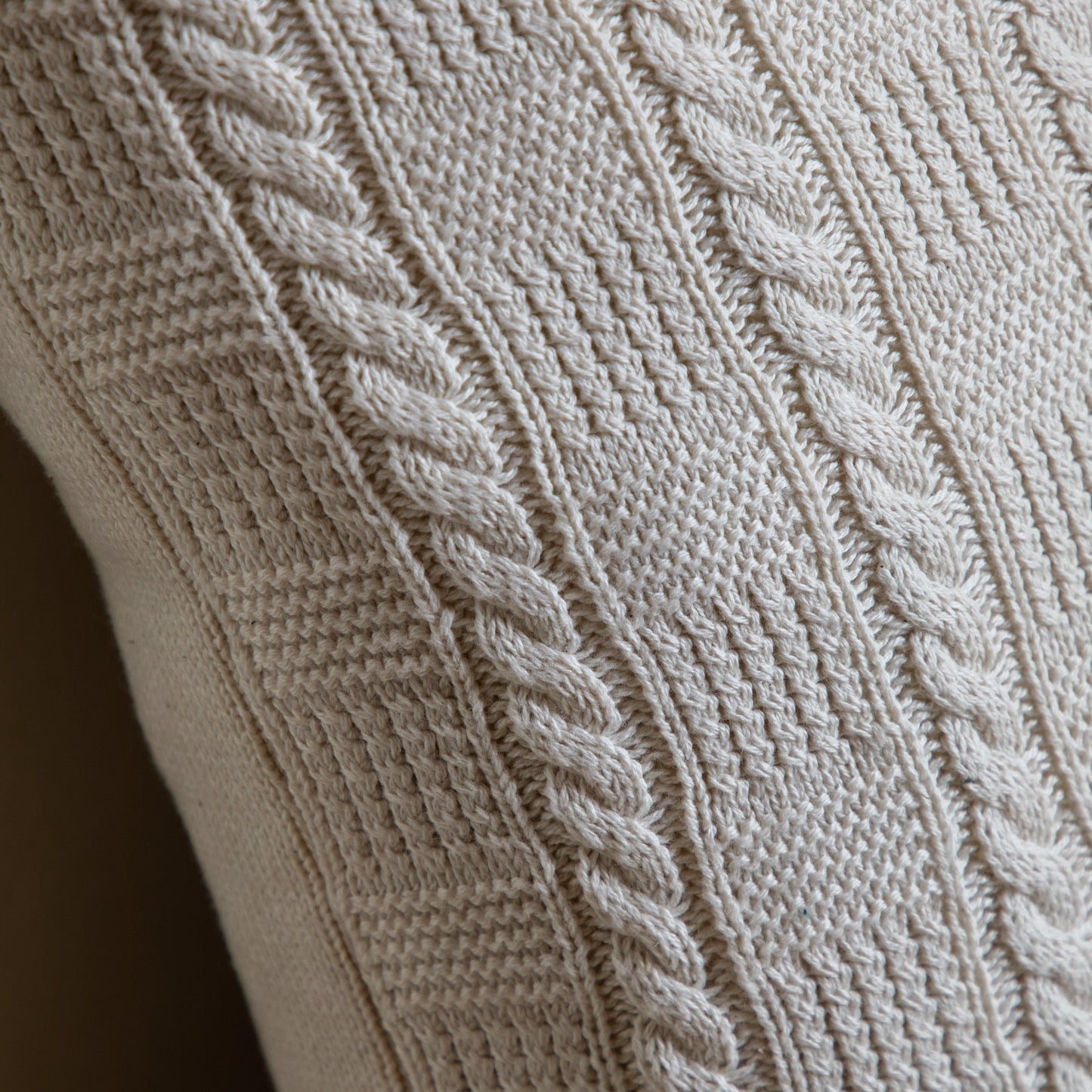 Cotton Cable Cushion