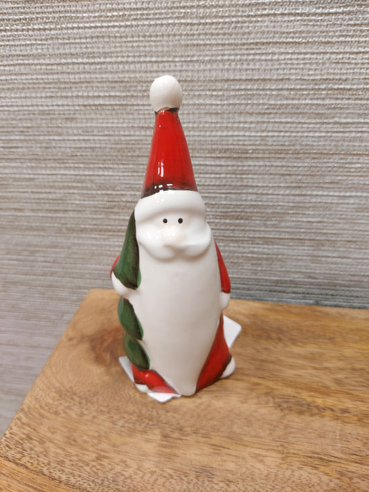 Ceramic Santa With Tree