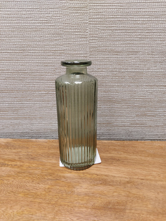 Green glass bottle 279