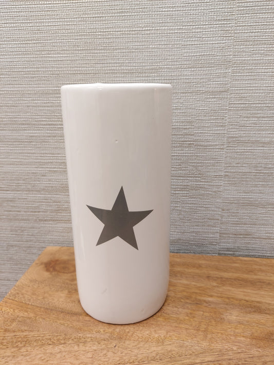 SML Grey Star Vase