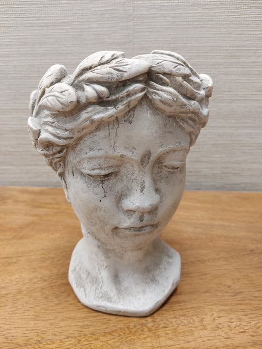 Cherub Head Planter