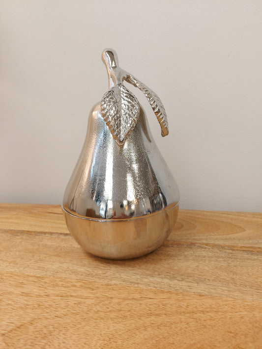 Small Aluminium Decorative Pear