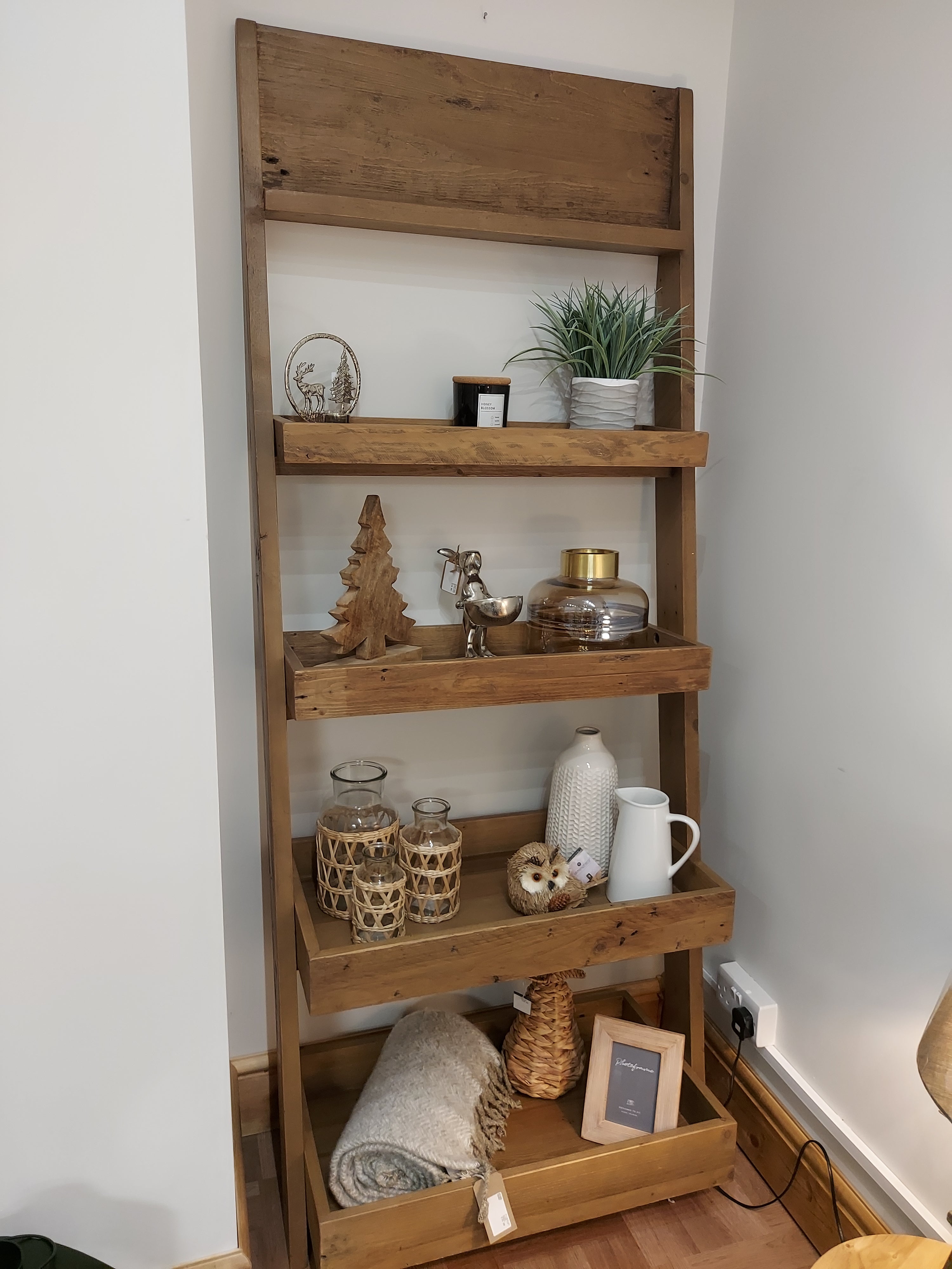 Pine Storage Racks Rustic Pine Shelving Unit – Darcey’s Interiors