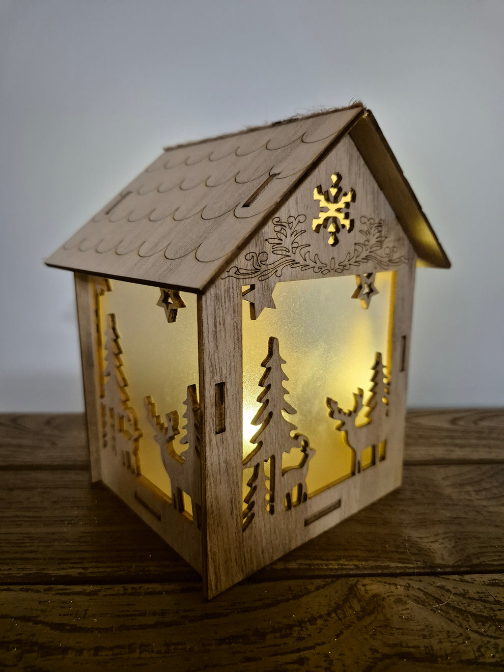 LED House Christmas Scene – Darcey’s Interiors