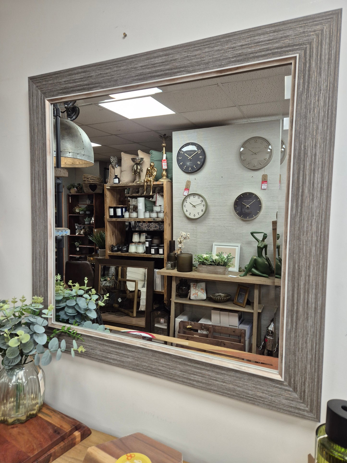 87cm Square Mirror