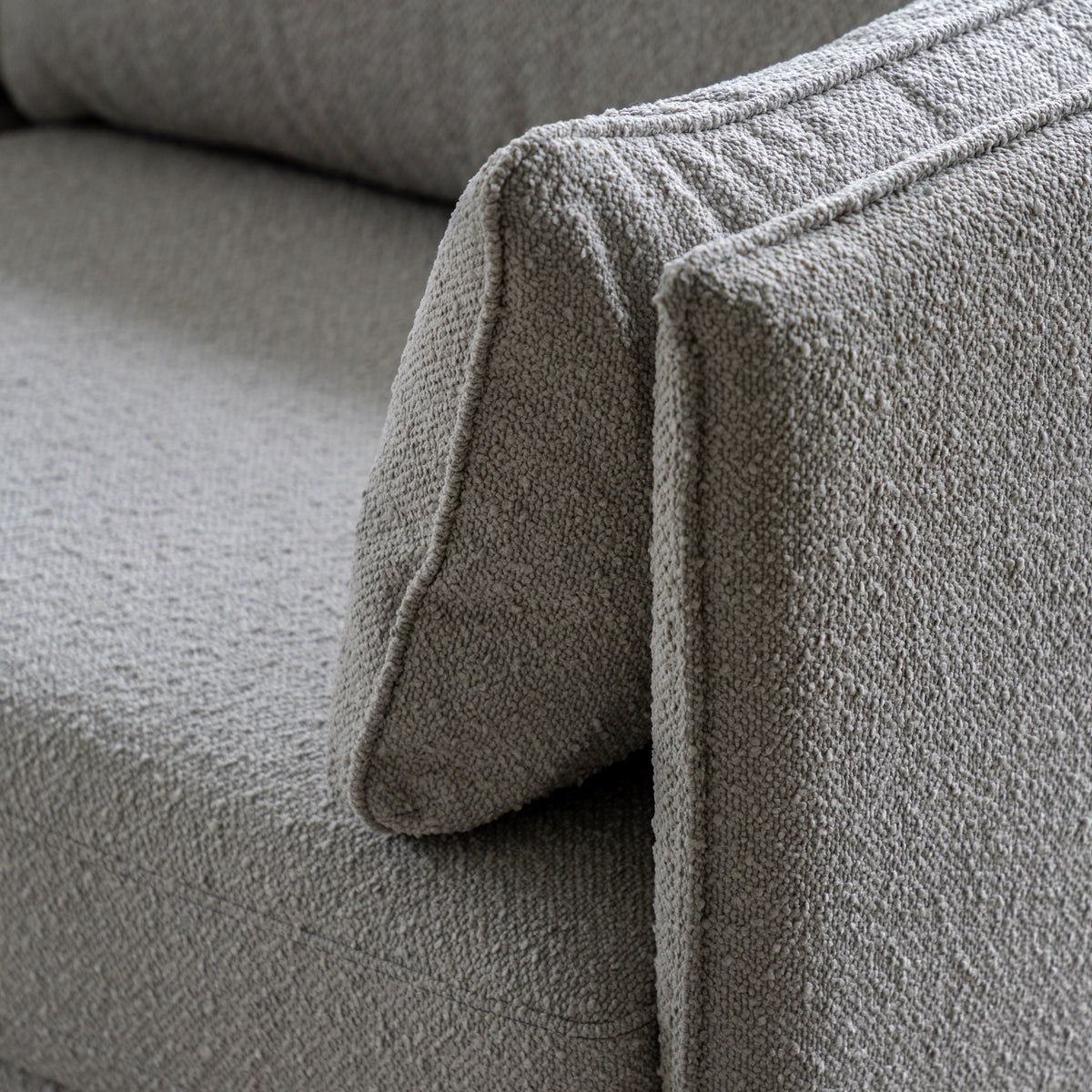 Boucle 3 Seater Sofa