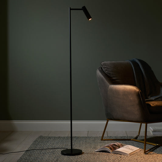 Dedicated Reader 1 Floor Lamp Matt Black