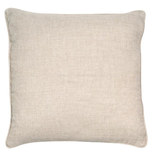 Helsinki Faux Linen Feather Cushion