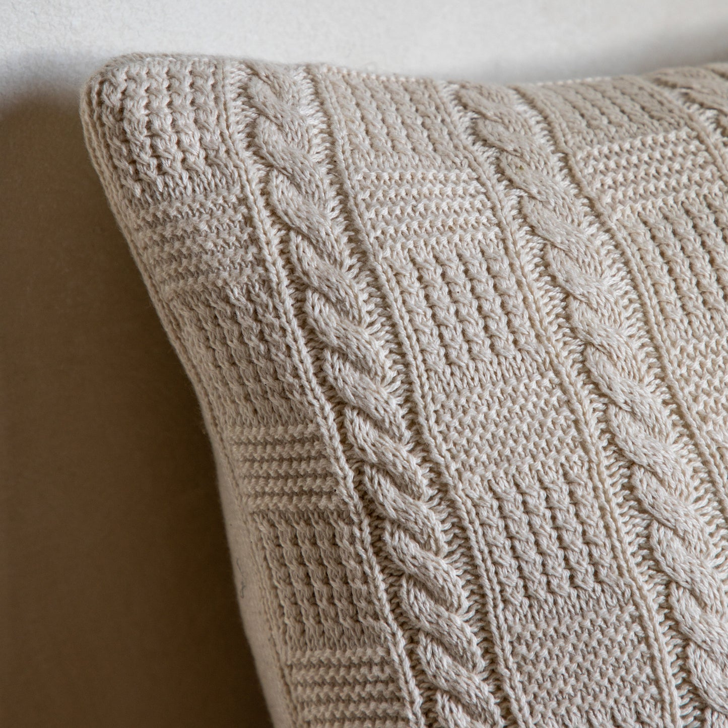 Cotton Cable Cushion