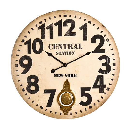 Vintage Central Station Clock 58cm