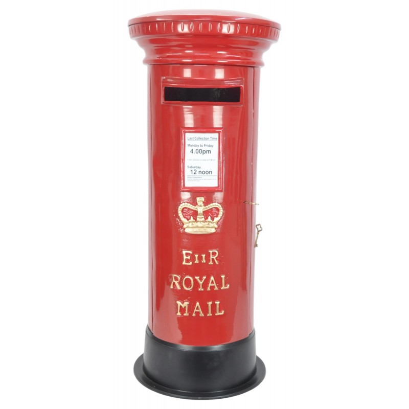 Aluminium Pillar Post Box 100cm – Darcey’s Interiors